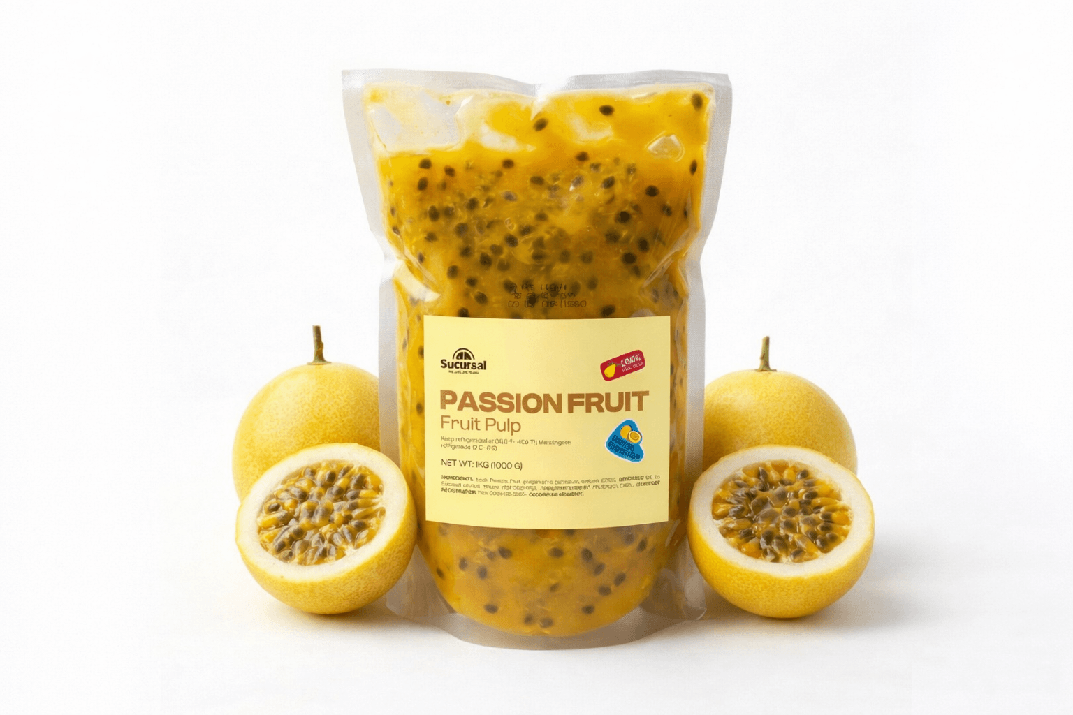 Sucursal Passion Fruit Pulp