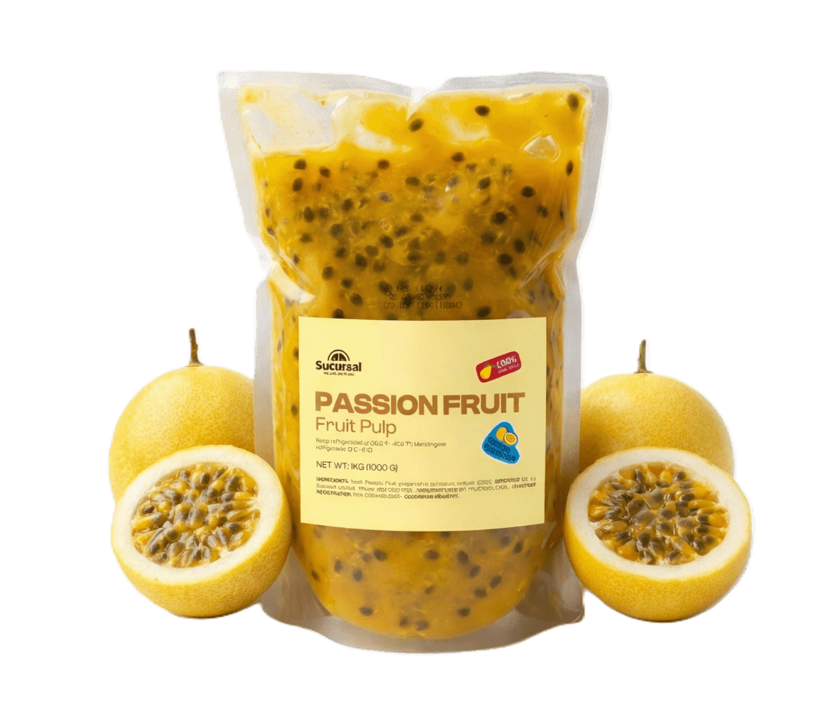 Sucursal Passion fruit Fruit Pulp