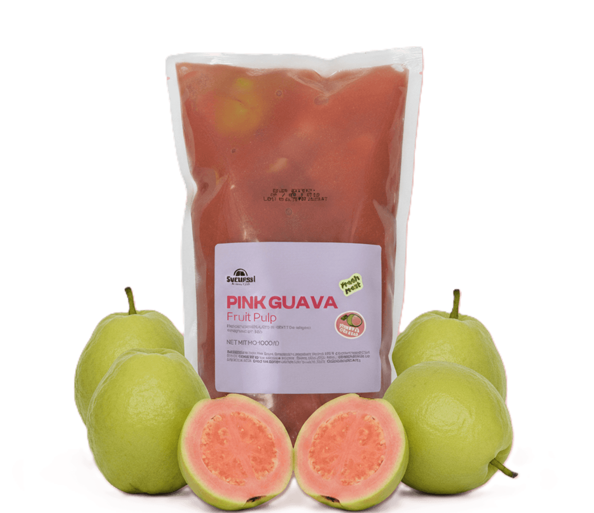 Sucursal Pink Guava Fruit Pulp