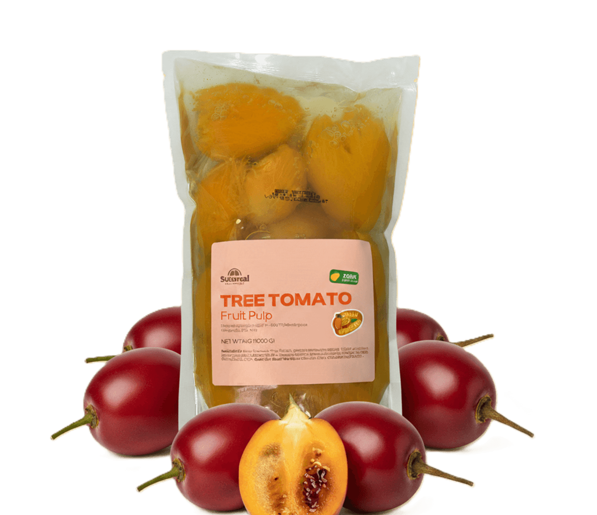 Sucursal Tree Tomato Fruit Pulp